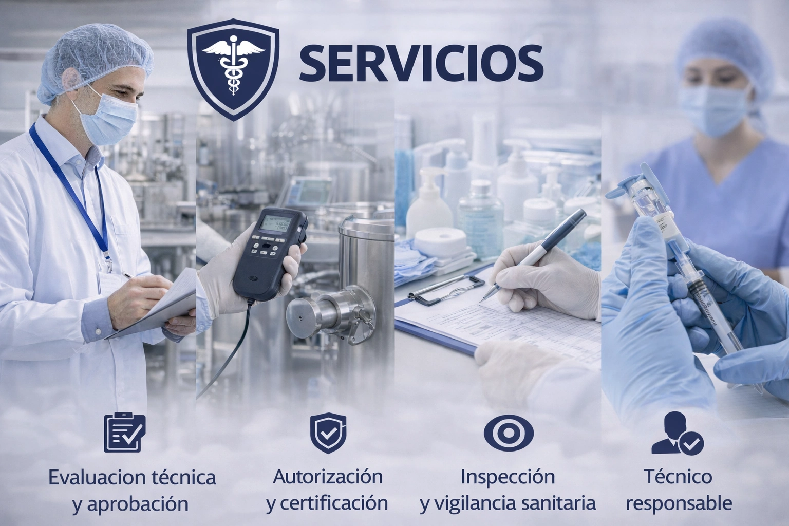 Servicios de Técnico Responsable: licencia importación productos sanitarios y Técnico Responsable